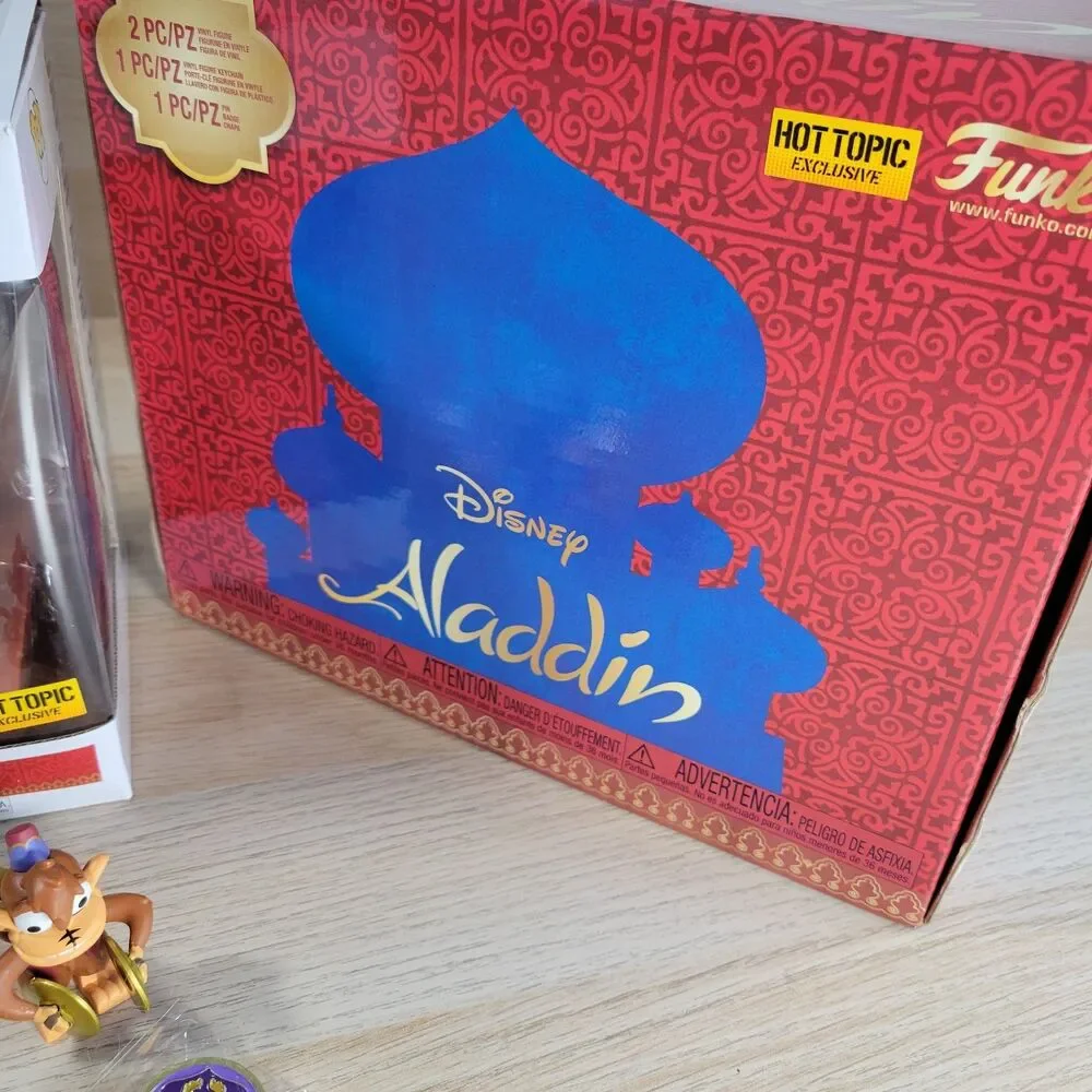 Funko Pop DISNEY'S ALADDIN Box Jafar as the Serpent 554 Hot Topic Exclusive!